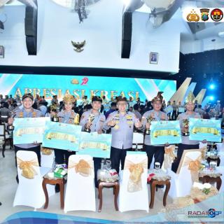 POLRES NIAS RAIH JUARA 2 NASIONAL LOMBA PELAYANAN POLRI 110